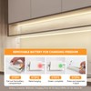 OMIKA Motion Sensor LED Light Strip, 6.56FT 640LEDs 4000K Nature