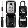 HUANLANG Key Lock Box for Outside, 12-Digit Combination Lock Box
