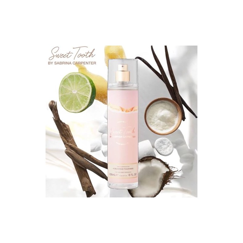 Sabrina Carpenter Sweet Tooth Women's Perfumed Body Water Various Fragrances