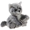 Heunec 20 cm Glitter-Kitty Baby Cat Plush Toy (Grey)