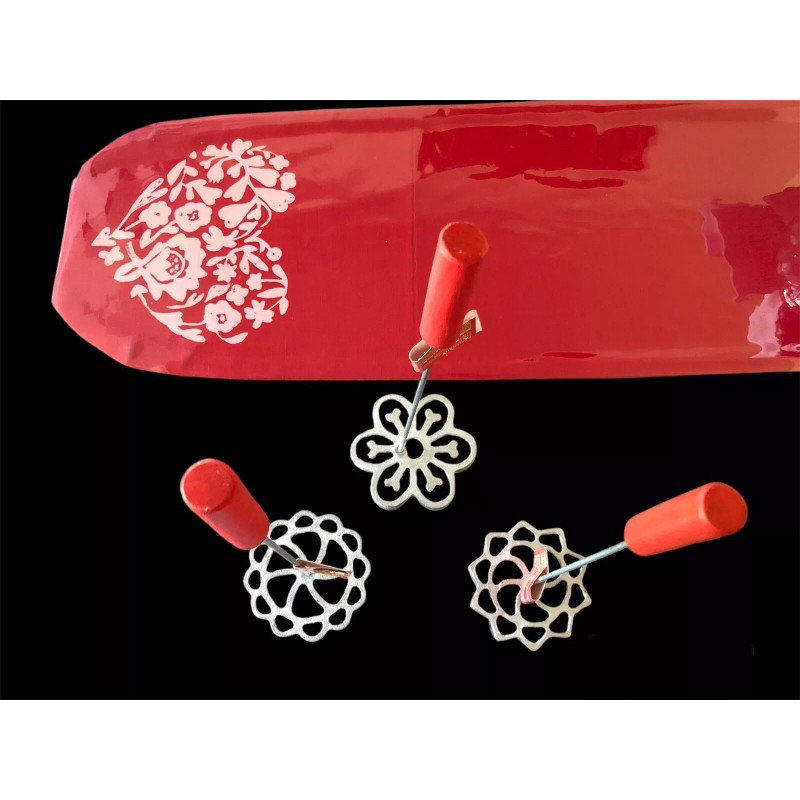 Made In Mexico Moldes Para Buñuelos Set De 3 Combo