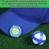 NQEUEPN Golf Slope Reader with Golf Ball Marker Hat Clip,
