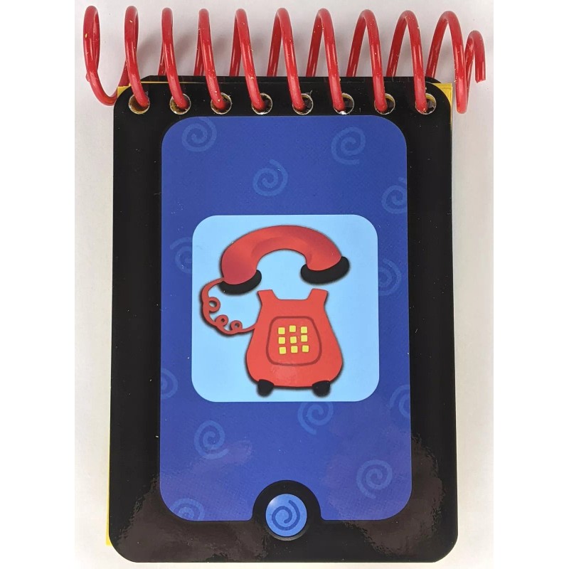 Handy Dandy Notebook Handcrafted Blue Stripes Notebook -LOVE DAY