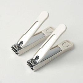 Other brands Cover-type Nail Clipper Set Clippin Non-shooting Large Nail Clipper 2-Piece Set Cover Nail Shooting Prevention / 커버형손톱깎이세트 클리핀안튀는대형손톱깍이2p세트커버손톱튐방지