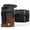 MegaGear MG1171 Ever Ready Leder Kamera Halbtasche mit Trageriemen und
