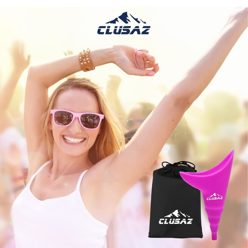 CLUSAZ Urinella - Female Urinal Safe & Discreet Standing to