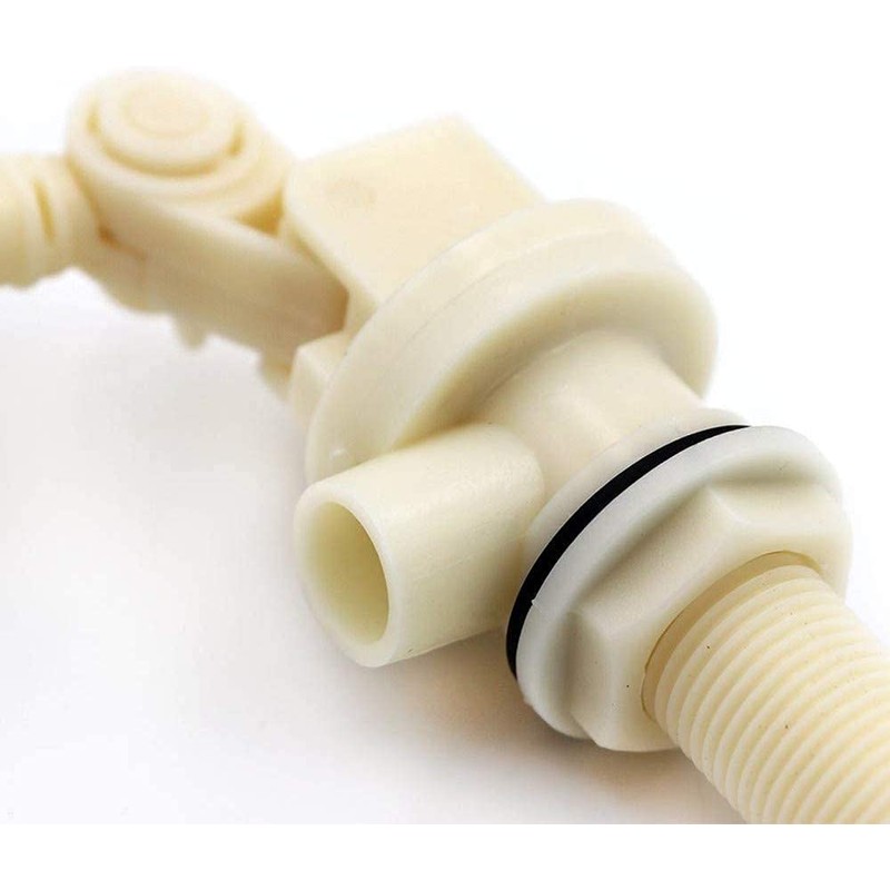Float Valve 1/2" Shut Off Plastic Water Float Valve, Stable