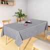 2pcs 137*180cm Plastic Tablecloths Waterproof White Checkered PVC Table Cloth
