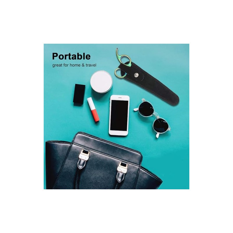 Scissors Bag Sheath Safety Leather Scissors Cover Protector Hair Scissor