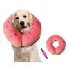 DEWVIE Inflatable Recovery Dog Cone, Protection Dount Collar for Small