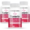 Tonerin Frascos 180 Cápsulas Nueva Presentación