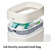 OXO Good Grips - Papelera para baño, color blanco