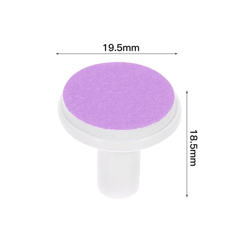 Sarini 24 pcs Electric Nail Trimmer Replacement Pads Suitable for