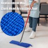 DRKLEAN Microfiber Mop Pads,Dust Mop Replacement Head Compatible with O-Cedar
