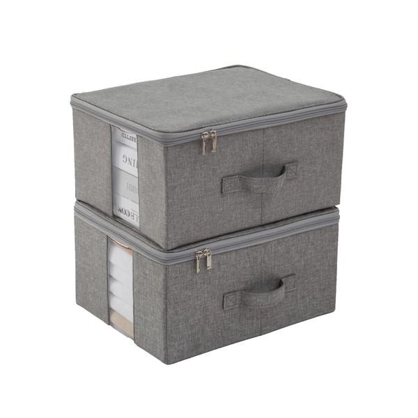 CANFOD Under Bed Storage with Clear window/ 600D Sturdy Fabric,