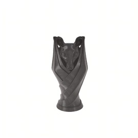 wsmart Black Gothic Bat Makeup Brush Holder - Resin Bat Pen Holder for Desk, Spooky Office Supplies, Emo Room Decor, Goth Home Decor & Gothic Gifts for Women Men