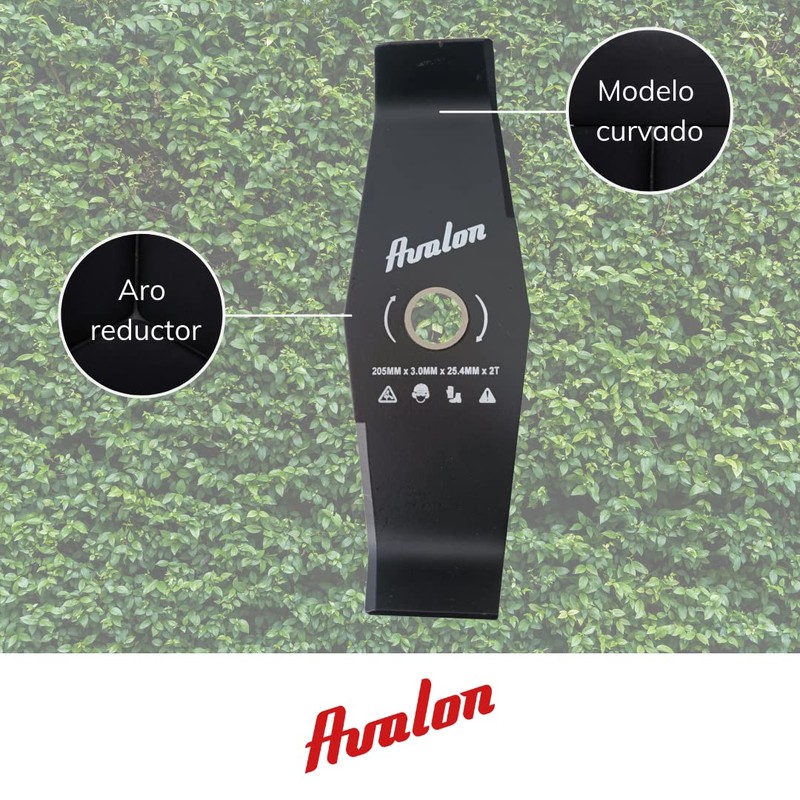 Avalon - Universal 2-Point Disc for Brushcutter or Lawn Mower,