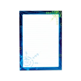 Writing Paper Set Letter Pad with Envelope for Boys Girls Kids Laser Tag Children's Motif Letter Paper Pad Lined (A5 Pad with 25 Sheets + 15 Envelopes)