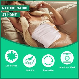 Rizinusöl 237ML + Rizinusöl Packungen, natürliches, kaltgepresstes, unraffiniertes Rizinusöl, Glasflasche, Bio-Baumwollflanell, wiederverwendbar – Einheitsgröße