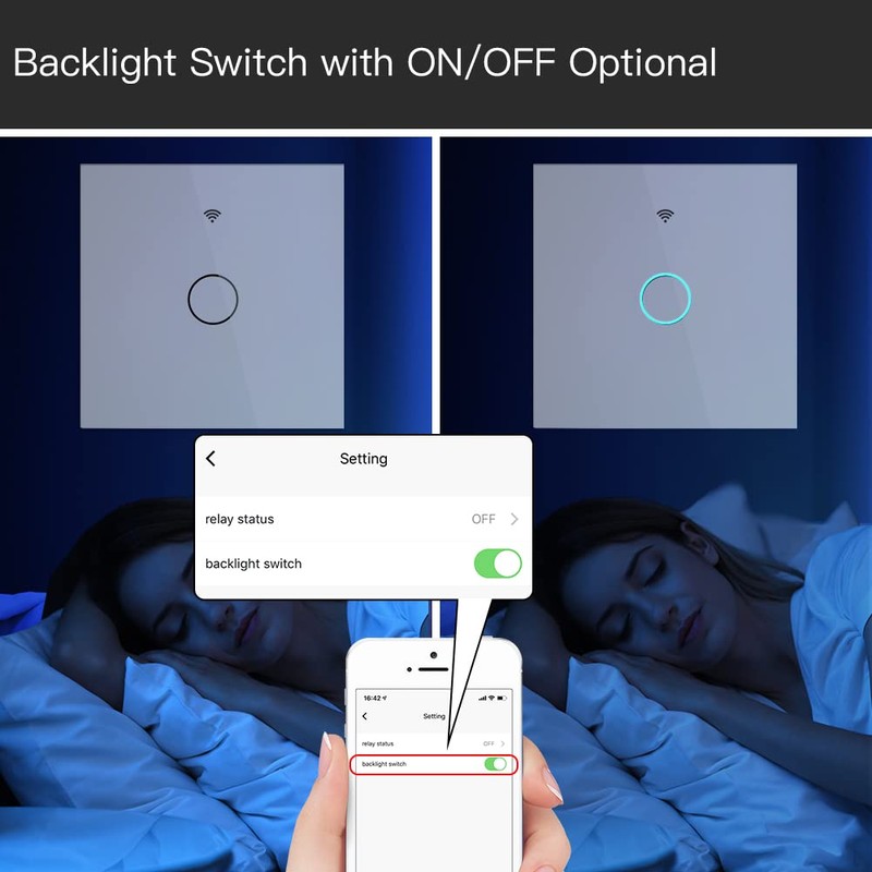 MOES Smart Switch, Requires Tuya ZigBee Hub, No Neutral Conductor