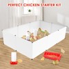 GIFANK Chick Brooder Box Starter Kit with Chick Perch,flip Top