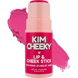 KimChi Chic Beauty Kim Cheeky Tono Dolled - Barra de crema multiusos para mejillas y labios, hidratante, rubor y tinta de labios, infundida con...    