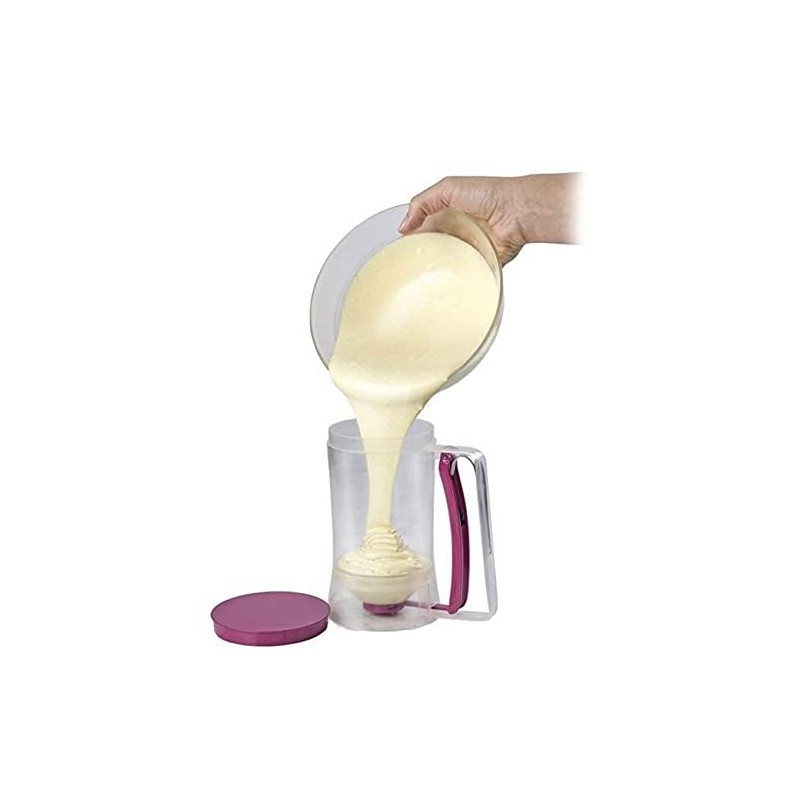 TKUS Cupcake Pancake Cookies Cream Dispenser Cake Mix Jug Baking