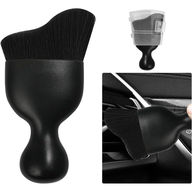 Ziciner 2 Piezas Cepillo para Detallado de Auto, Cerdas Suaves