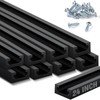 Zonon 8 Pack 48 Inch Double-cut Profile Universal T Track