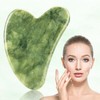 Gua Sha Stone Set, Jade Guasha Massage Scraper, Face Roller