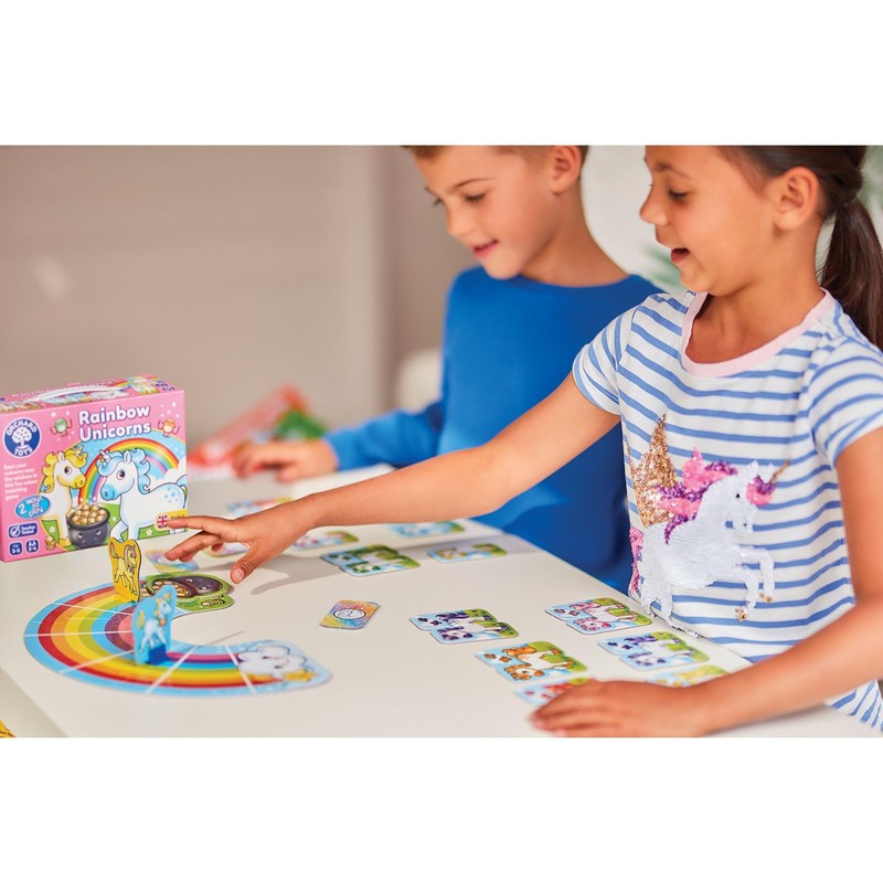 Orchard Toys Rainbow Unicorns - Educational Game to Adapt and
