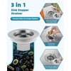 Hygie Rinse All Metal Sink Drain Strainer for Kitchen Sink