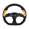 TIYPEOR D-Shaped Racing Adventure Car Steering Wheel 13"/320mm Flat Drift