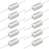 Cement Resistor 10 PCS 5W 15K Ohm 5% Axial Lead
