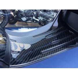 labelbike - 3D Resin Sticker Decoration and Protection of Motorcycle Running Board Compatible with Kymco XCITING S 400 2018-2023