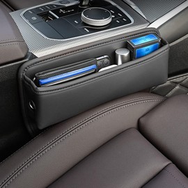 Relleno de espacio para asiento de coche, ajuste universal, caja organizadora de espacio para asiento delantero, inserciones interiores del coche,