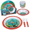 Octonauts 5 Pc Mealtime Feeding Set for Kids and Toddlers