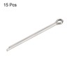 sourcing map Pack of 15 Split Splint Pins 4 x