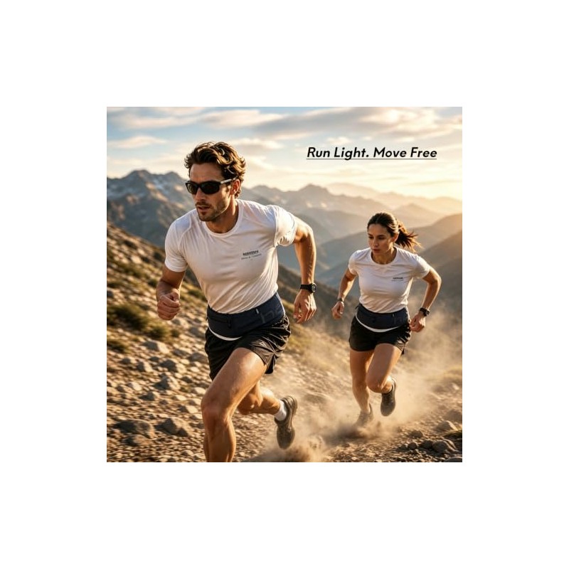 Haimont - Cinturón de cintura ligero para correr y correr,