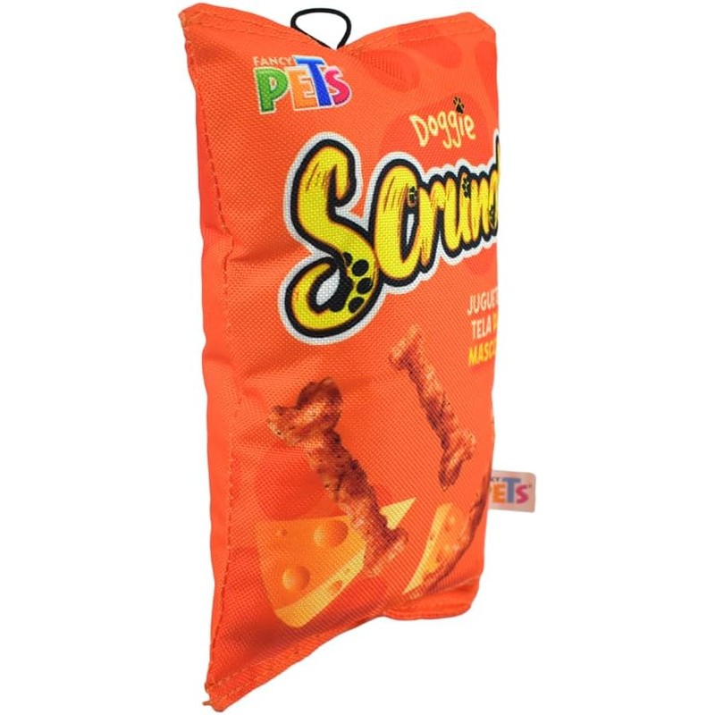 Fancy Pets Juguete para Perro Doggie Scrunch Queso