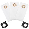 3 Pack 49-90-2016 Fleece Dust Bags Compatible with Milwaukee 0960-20