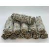24 Pack California White Sage Smudge Sticks, 4" Hand-Tied Smudge