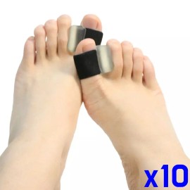 엄지발가락링 사이 벌리기 2p세트 x10조정 부상 밴드 교정 약지 테이핑 [C-화이트L] Thumb Toe Ring Spreading 2p Set x10 Adjustment Injury Band Correction Ring Taping [C-WhiteL]