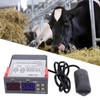 STC-3028 Digital Display Temperature and Humidity Controller Meter with Integrated