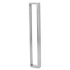 304 Stainless Steel Towel Bar 40cm Washcloth Self Adhesive Rectangular