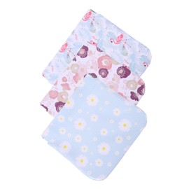 Healvian 3pcs Portable Mini Cosmetic Bags Small Makeup Pouches PU Leather Coin Purse Zipper for Women Travel and Everyday Use