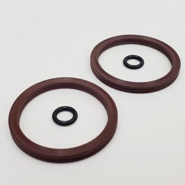 Hardbody 2 & 4-Piston Brake Caliper Rebuild Kit w/X-Ring Viton Piston Seals & Caliper Body O-Rings (Pistons NOT Included) Enough to Rebuild ONE 2-Piston Caliper (2 Kits Required for 4-Piston Caliper)