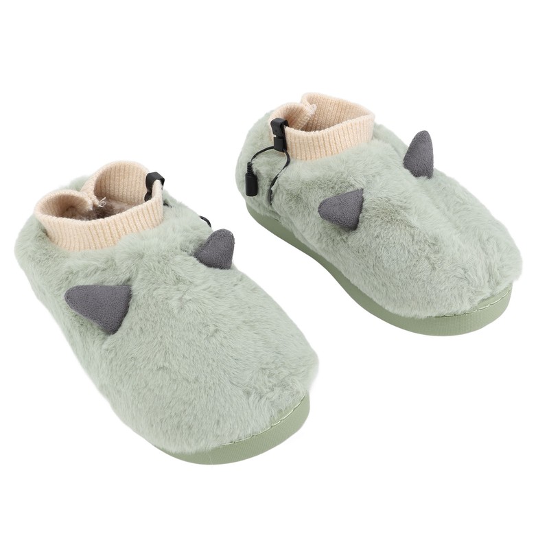 1 Pair Electric Foot Warmer USB Heating Shoes 3 Gears