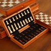 15-Inch Deluxe Chess Set – Foldable Tournament Board with Storage