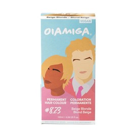 Oiamiga Beige Blonde Permanent Hair Colour with Natural Ingredients 120 ml